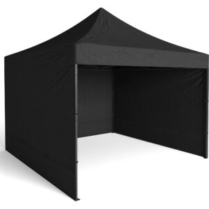 Alternative view of Pawilon handlowy ekspresowy 3x3 m czarny