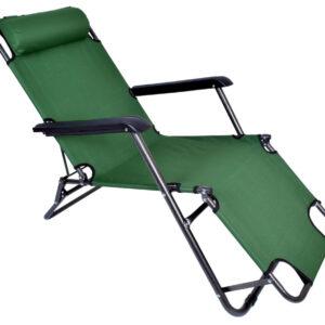 Fotel Leżak LEON zielony
