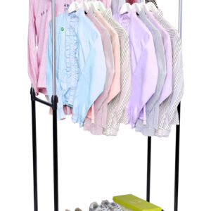 Wieszak stojący na kółkach MIA podwójny