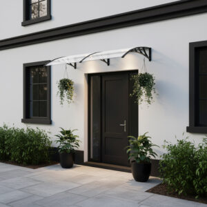 Alternative view of Daszek nad drzwi MAKO DUO 100x200cm czarny