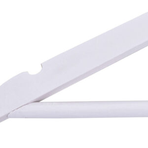 Alternative view of Wieszak drewniany RONDO komplet 10 szt biały