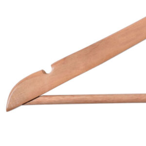 Alternative view of Wieszak drewniany RONDO komplet 10 szt  jasny brąz