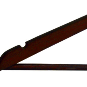 Alternative view of Wieszak drewniany RONDO komplet 10 szt ciemny brąz