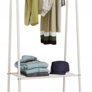 Wieszak stojący na ubrania OLIVIER biały