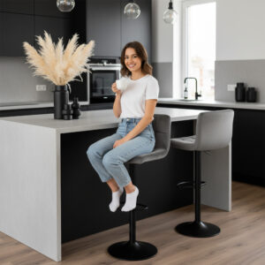 Alternative view of Hoker barowy Arako Black grafitowe Velvet