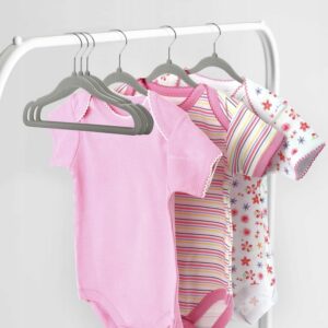 Alternative view of Wieszak welurowy Mini Girl komplet 30 sztuk