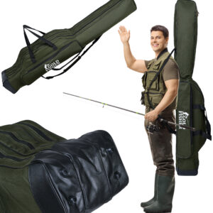 Pokrowiec na wędki 160 cm Gold Fisher 3 komory