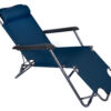 Fotel Leżak LEON granatowy