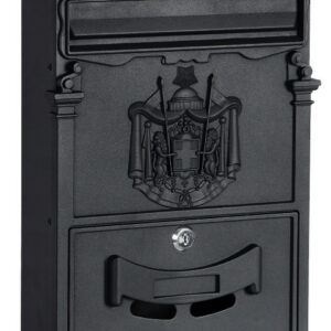 Alternative view of Skrzynka pocztowa na listy Amund czarna