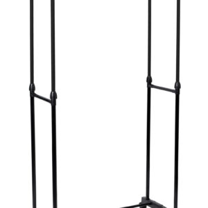 Alternative view of Mobilny wieszak podwójny na kółkach Ama czarny