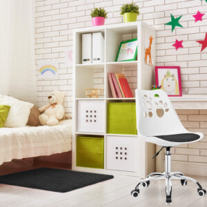 Alternative view of Fotel obrotowy Grover białoczarny