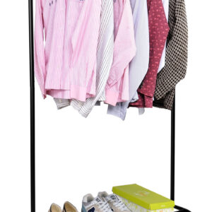Wieszak na ubrania KITO czarny