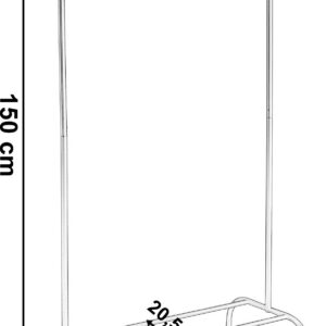 Alternative view of Wieszak na ubrania KITO czarny