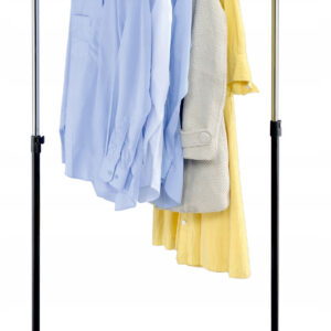 Wieszak stojący na kółkach na ubrania Ida pojedynczy