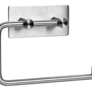 Uchwyt na papier toaletowy srebrny Bozan