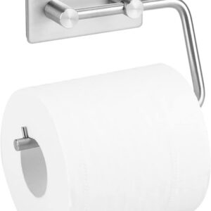 Alternative view of Uchwyt na papier toaletowy srebrny Bozan