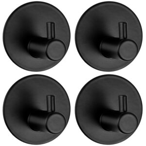 Zestaw 4 wieszaków loft Tavas czarny