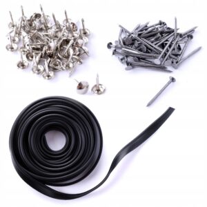 Alternative view of Zestaw montażowy do tapicerki drzwiowej KEDRA czarna