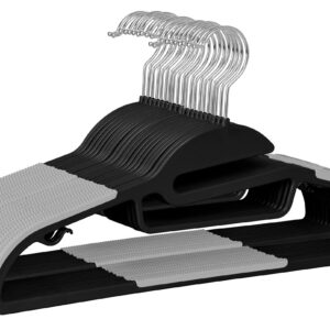 Alternative view of Wieszak Flexi komplet 10 sztuk czarnoszary