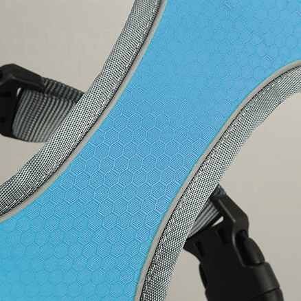 Szelki treningowe spacerowe dla psa ASTRO błękitne rozmiar M - obrazek 7