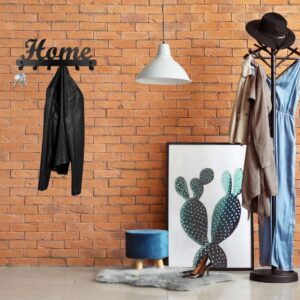 Alternative view of Wieszak ścienny HOME czarny