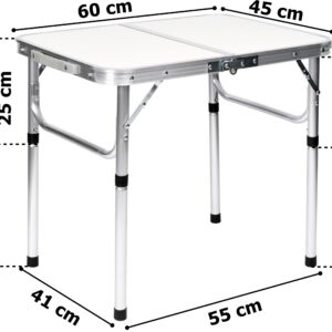 Alternative view of Stolik turystyczny kempingowy VASCO biały
