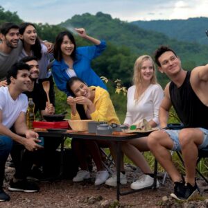 Alternative view of Stolik turystyczny TRIP kempingowy składany 120x60 cm loft