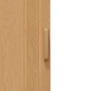 Alternative view of Drzwi harmonijkowe 004 02 jasny dąb 90 cm
