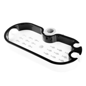 Alternative view of Półka wisząca VIRGO biało-czarna pod prysznic