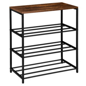 Alternative view of Loftowy stojak na buty Stella 4 poziomy