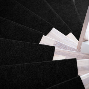 Alternative view of Dywanik na stopnie STEPI czarny 15 sztuk