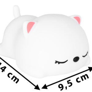 Alternative view of Silikonowa lampka nocna Misiek led rgb