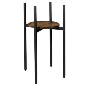 Alternative view of Kwietnik stojący loftowy Torre Rustic 60 cm czarny