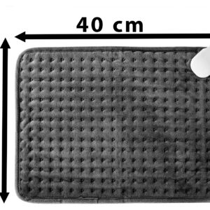Alternative view of Poduszka mata elektryczna GRETA szara 30x40 cm