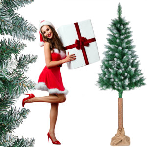 Alternative view of Choinka sztuczna na pniu NOELA sosna 180 cm stojak