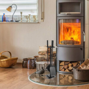 Alternative view of Zestaw kominkowy stojak z akcesoriami kominkowymi MEDAN 4w1