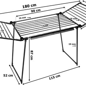 Alternative view of Suszarka na pranie ADELINE czarna