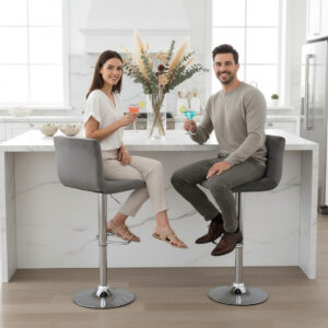 Alternative view of Hoker barowy Arako chromowane grafitowe Velvet