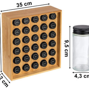 Alternative view of Stojak regał na przyprawy SAFRAN natural