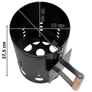 Alternative view of Komin do rozpalania grilla KORTEN