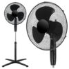 Wentylator podłogowy stojący KOUD czarny