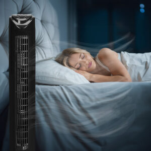 Alternative view of Wentylator kolumnowy CALID czarny