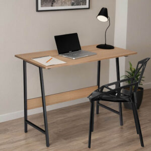 Alternative view of Biurko loftowe komputerowe SKAGEN MODERN OAK