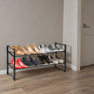 Alternative view of Półka na buty regulowana rozsuwana NAVIA 2 poziomy