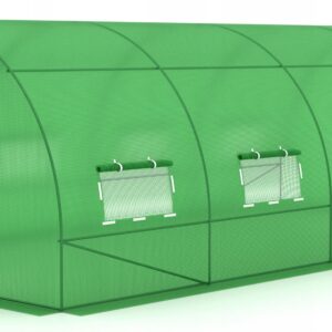 Tunel foliowy - szklarnia ogrodowa - 3x6 m