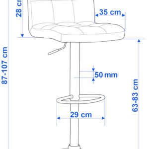 Alternative view of Hoker barowy Arako Black beżowy Velvet