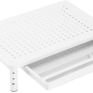 Alternative view of Podstawka pod monitor laptop NANKIN biała + szuflada