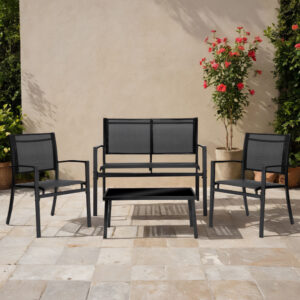 Alternative view of Meble ogrodowe zestaw GRACIOSA BLACK