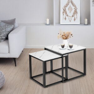 Alternative view of Stoliki kawowe PRAVEN BIAŁY MARMUR