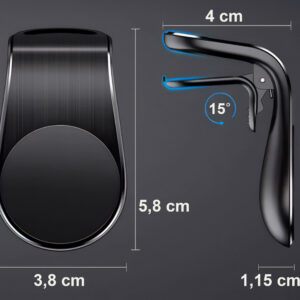 Alternative view of Uchwyt samochodowy na telefon MINIMAG